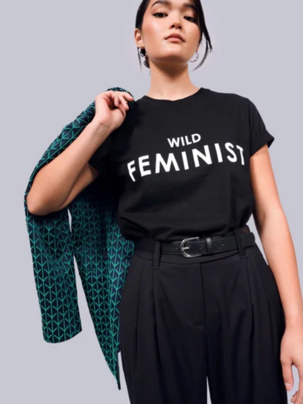 Wildfang Wild Feminist Tee L